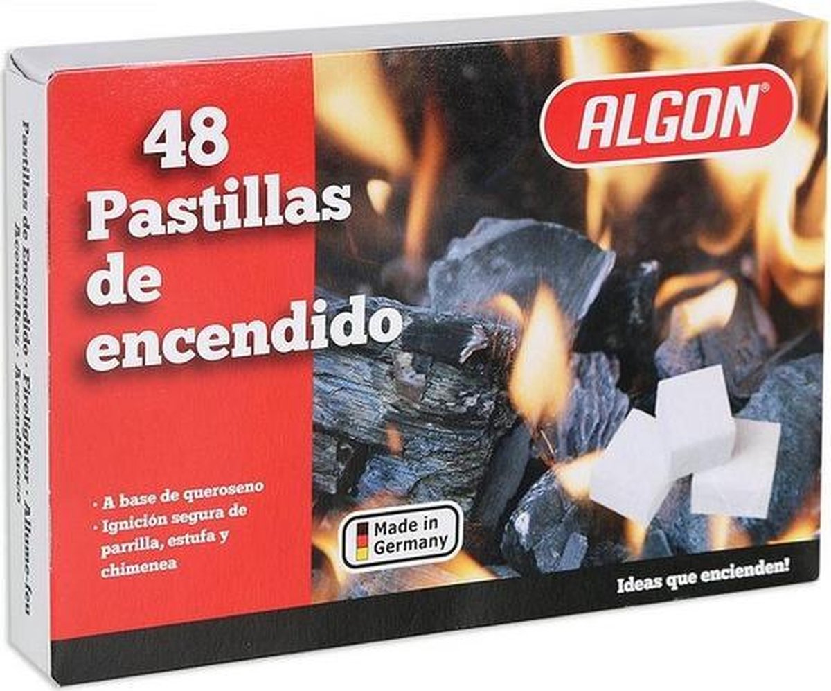 Algon Barbecue Aanmaakblokjes - 48 stuks