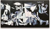 Handgeschilderd schilderij Olieverf op Canvas - Pablo Picasso – La Guernica