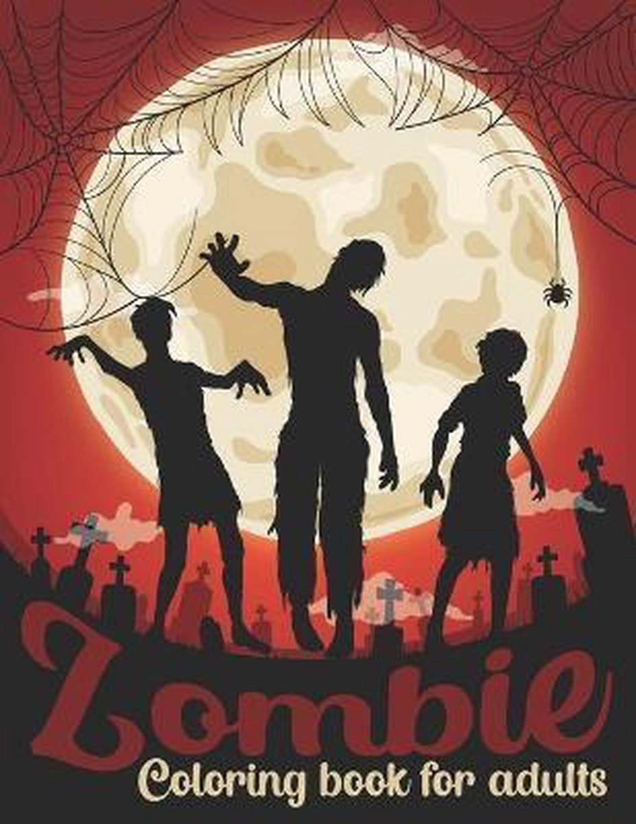 Zombie Coloring Book For Adults van Pencil Art Publishing