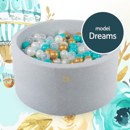 Dream set ballenbak 90x40 cm incl 250 ballenbak ballen | NoussyToys.nl