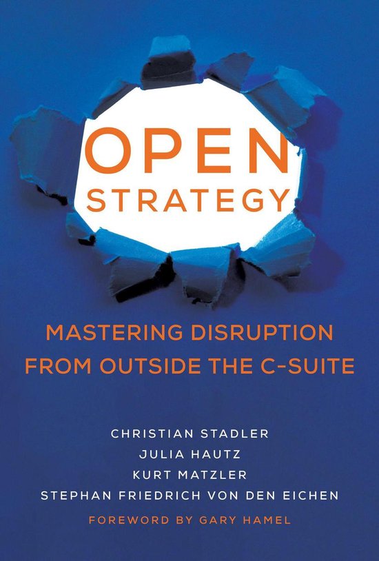 Management on the Cutting Edge - Open Strategy - cover
