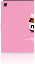 Leuk Tablethoesje Samsung Galaxy Tab A7 (2020) Cover met Standaard Nut Boyfriend