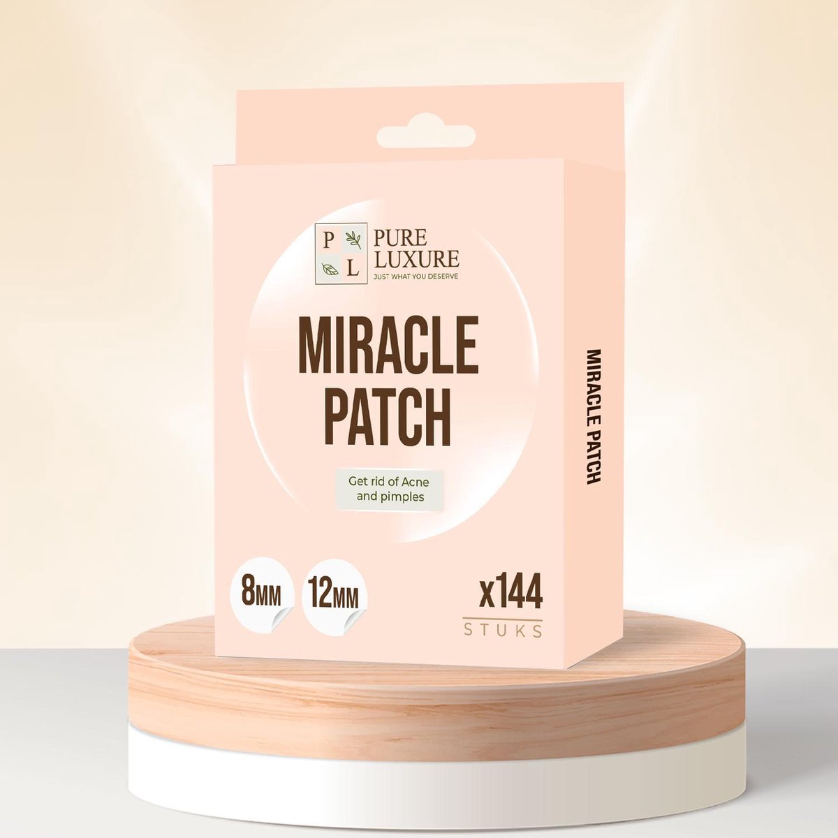 Pimple patch 144 ST - Acne patch - Acne - Acne pleister - Pimple patches - Puisten verwijderaar - Pure Luxure