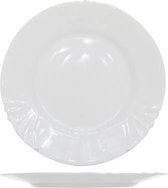 Cadix Wit Dinerbord - Plat - Ø 24cm