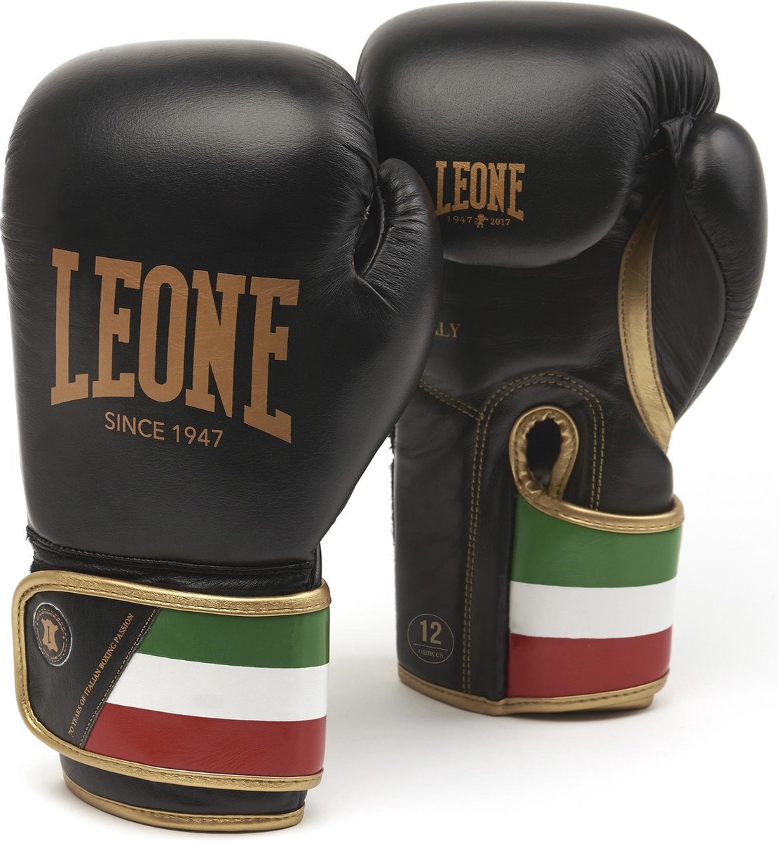 Leone (kick)bokshandschoenen Italy 47 Zwart 16oz