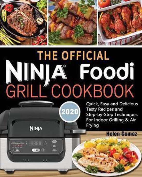 The Official Ninja Foodi Grill Cookbook for Beginners - cover