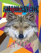 Adult Coloring Book with Dog