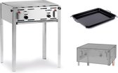 Hendi Grill-Master Maxi - Gasbarbecue + Bakplaat + Afdekhoes