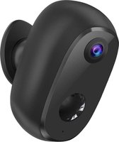 Outdoor eye beveiligingscamera draadloos voor buiten op accu - met app wifi & nachtzicht, sd kaart en beugel - Smart Home Beveiliging