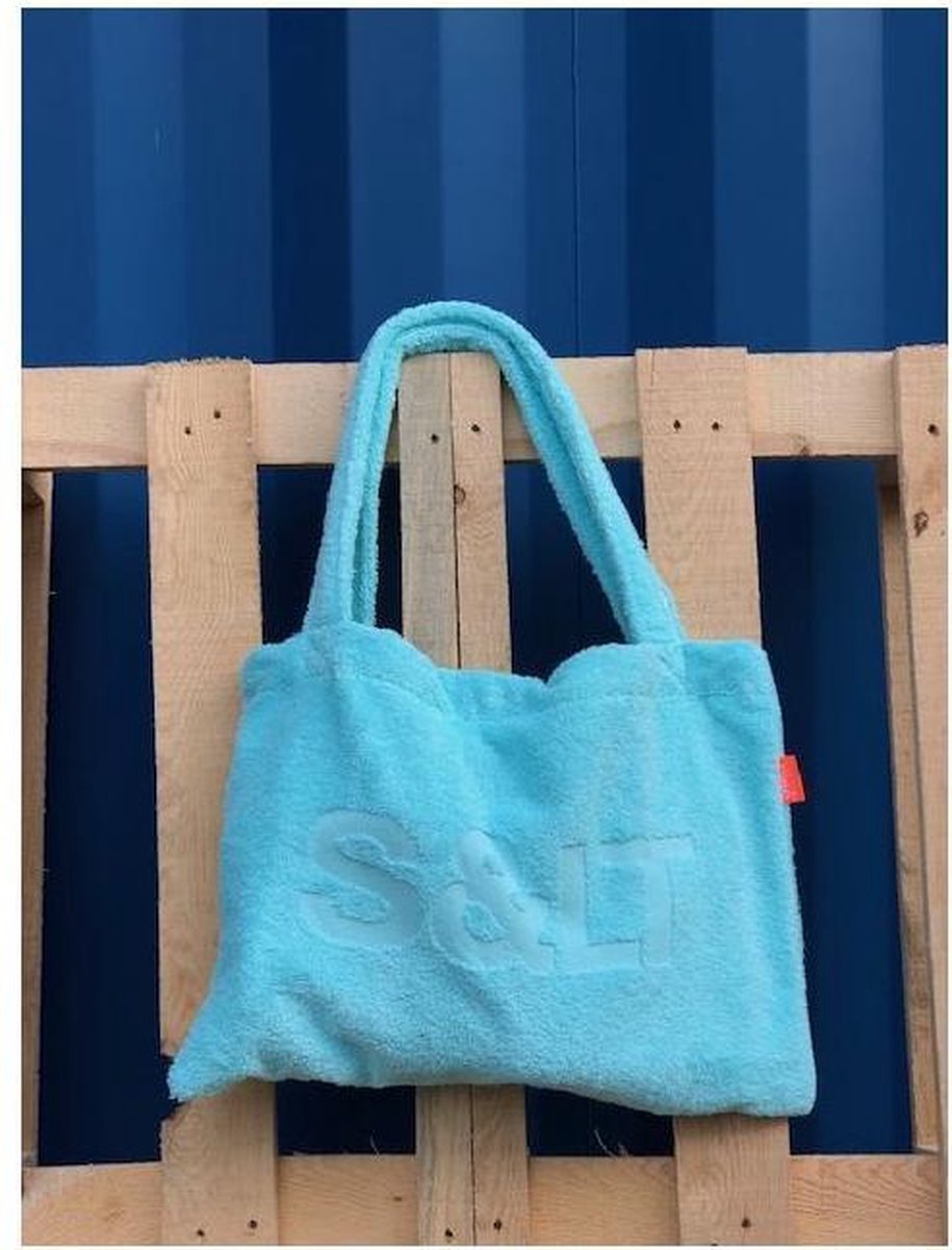 Badstof tas mint