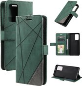 Book Case Samsung Galaxy A52 | Hoogwaardig PU Leren Hoesje | Lederen Wallet Case | Luxe Uitstraling | Telefoonhoesje | Pasjeshouder | Portemonnee | Groen