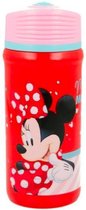 Minnie Mouse Waterfles - drinkfles - 390 ml - 16 cm