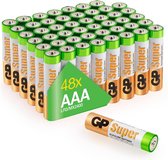 GP Super Alkaline batterijen AAA micro mini penlite LR03 batterij 1,5v - 48 stuks - AAA batterij