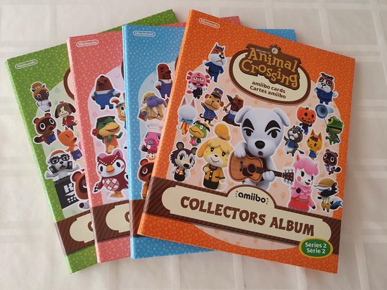 Amiibo animal crossing new horizons collectors albums NIEUW serie 1 2 3 4 Zonder kaartjes