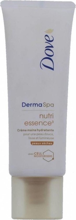 eerste breuk Schatting Dove - Handcrème Derma Spa Nutri Essence - Droge Huid - 3 x 75 ml | bol.com