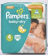 Pampers Baby Dry Mid Pack Maat 4 - 4x30 stuks