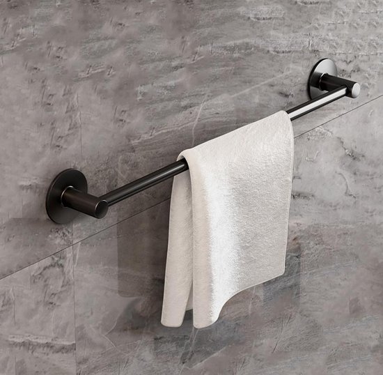 bedelaar ik klaag uitbreiden Cgoods handdoekrek zonder boren - handdoekrek badkamer - handdoekhouder  -... | bol.com