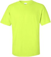 Gildan Heren Ultra Katoenen Korte Mouw T-Shirt (Nieuwe Veiligheid Groen)