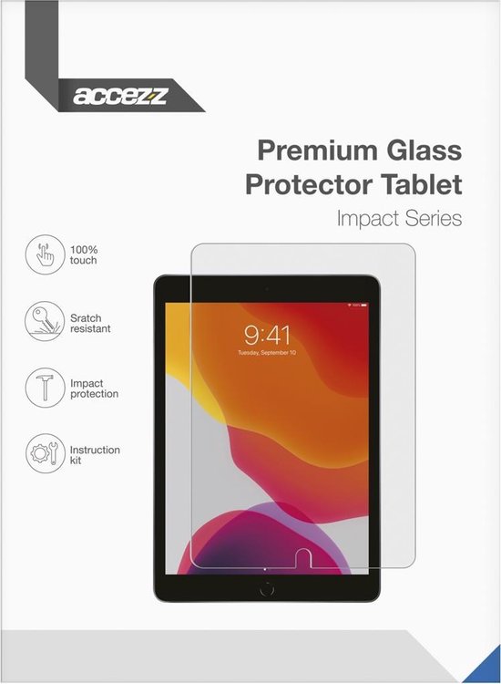 Accezz Screenprotector Geschikt voor Lenovo Tab M10 Plus - Accezz Premium Glass Protector tablet