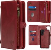 iMoshion 2-in-1 Wallet Booktype Samsung Galaxy S21 Plus hoesje - Rood