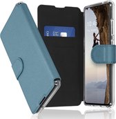 Accezz Xtreme Wallet Booktype Samsung Galaxy A70 hoesje - Lichtblauw