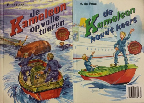 Het Kameleon Omkeerboek - 3 boeken - Redders met de kameleon