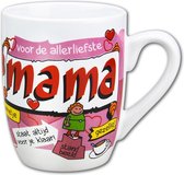 Cartoonmok "Mama" | Moederdag | Voor de allerliefste Mama | Supermama