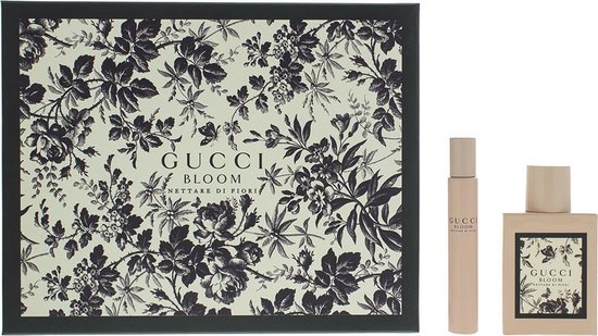 Gucci Bloom Nettare Di Fiori Coffret Cadeau 50ml EDP + 7.4ml EDP Roller |  bol.com
