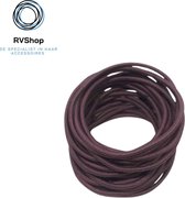 Oud Roze Haarelastiekjes - 25 Stuks - Dun - Haar Elastiekjes - Haar Accessoires Vrouwen - Dames, Meisjes - Gratis Verzending