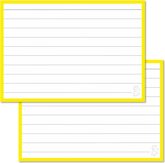 Exacompta - Ref. 10340E - Verpakking met 50 flashcards in folie ring - gelinieerd geperforeerd - DIN A6 - willekeurige kleur wit, blauw, geel, roze, groen Exacompta - Ref. 10340E - Verpakking met 50 flashcards in folie ring - gelinieerd geperforeerd - DIN A6 - willekeurige kleur wit, blauw, geel, roze, groen