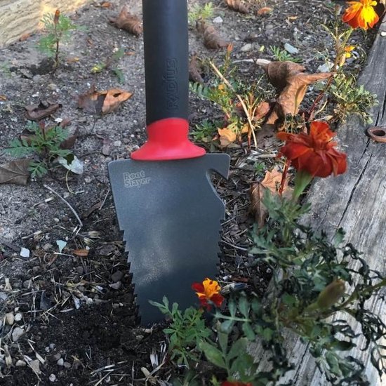 Root Slayer, tuinschepje met vlijmscherpe randen - tuingereedschap, bloemenschepje, plantenschepje, van Radius Garden — afbeelding 3