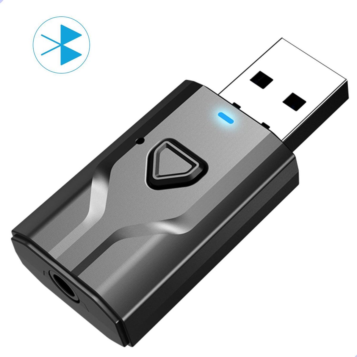 2 In 1 USB Bluetooth Transmitter & Receiver - Zender en Ontvanger - Bluetooth 5.0 - 15 Meter Bereik - bluetooth dongle - Bluetooth Adapter & Receiver - Eye For Solutions