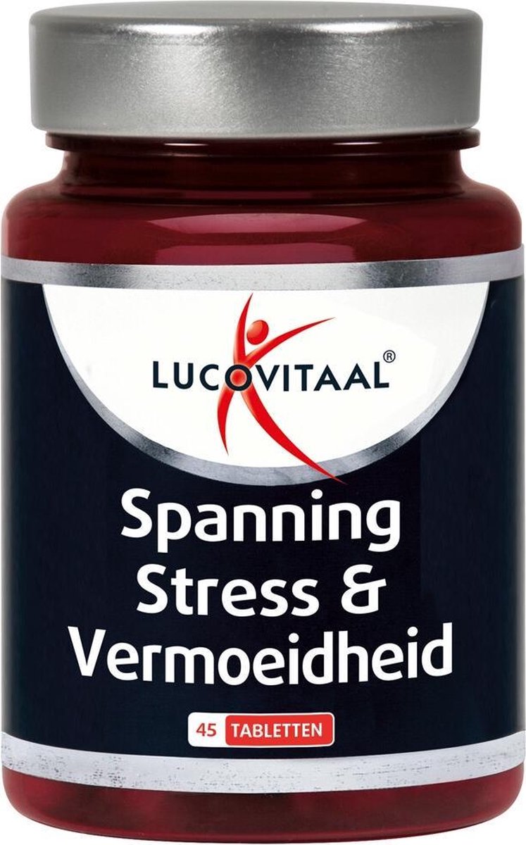 X Lucovitaal Magnesium Spanning Stress En Vermoeidheid Tabletten Bol