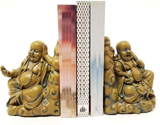Boeddha beeld Boekenhouder | GerichteKeuze