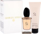 Giorgio Armani Si - Geschenkset - Eau de parfum + Bodylotion 75 ml