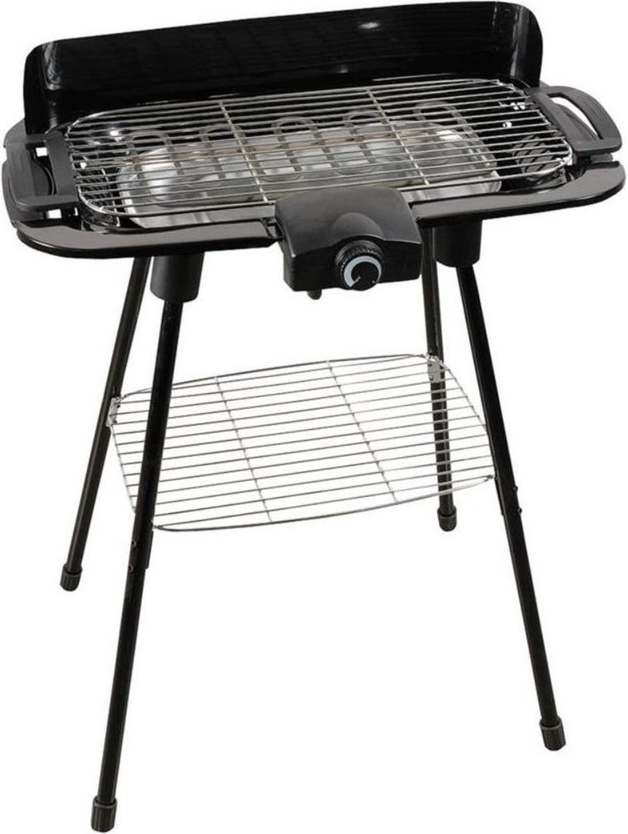 Master Grill MG401 - Elektrische Grill - 2000W - Thermostaat - Verstelbare Hoogte