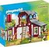 Playmobil 9315 ferme avec étable, silo et animaux de la ferme