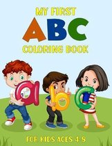 My first abc coloring book for kids ages 4-8