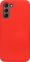 ADEL Siliconen Back Cover Softcase Hoesje Geschikt voor Samsung Galaxy S21 - Rood