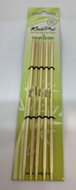 KnitPro Bamboo sokkennaalden 15cm 3.00mm.