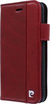 iPhone SE (2020)/8/7 Bookcase hoesje - Pierre Cardin -  Rood - Leer