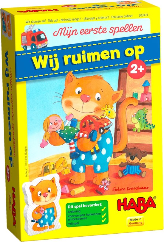 Haba Kinderspel Wij Ruimen Op (nl) | Games | bol.com