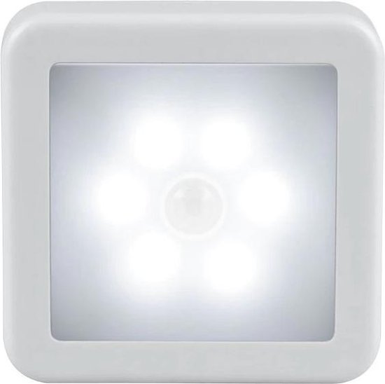 Luxe Wandverlichting met bewegingssensor -  Smart Trapverlichting - Muurlamp - Draadloos - Wit Licht