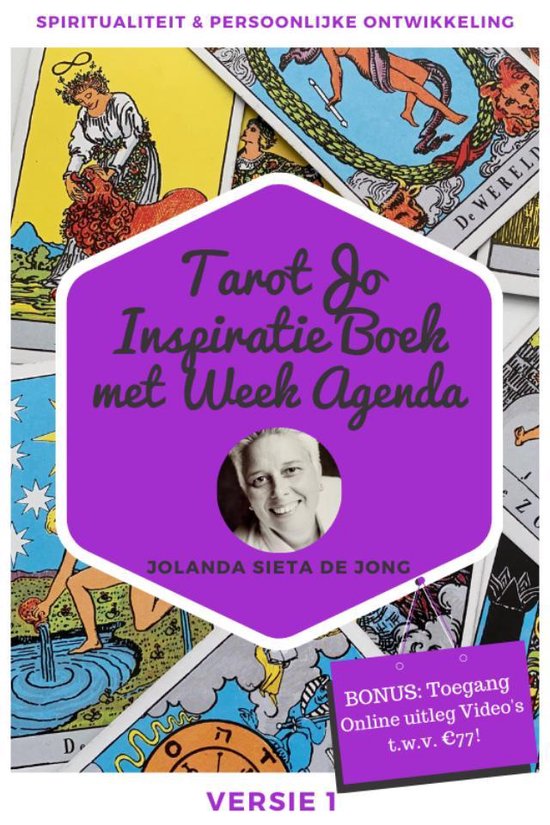 Tarot Inspiratieboek met Week Agenda Versie 1 - Tarot boek - Tarot Journal - Tarot zelfstudie boek