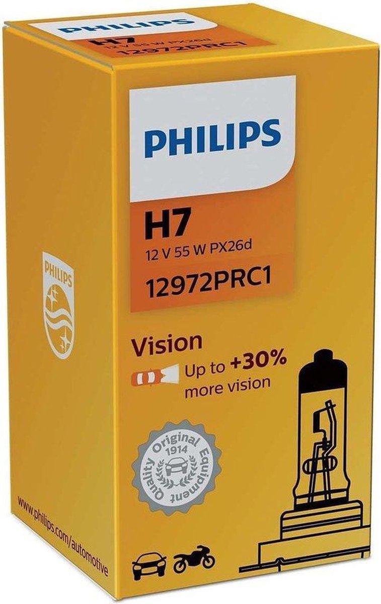 Philips Vision H7 12972PRC2 Set
