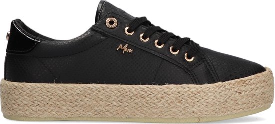 Mexx Dames Plateau Sneaker Chevelijn Wit - CityShoes.nl by Brossois