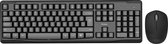 Draadloos Toetsenbord met Muis - Premium Toetsenbord draadloos – Universeel QWERTY keyboard – geschikt voor o,a. tablet, pc, laptop, Samsung, HP, Dell - Zwart | Toetsenbord Draadloos | Toetsenbord en Muis Draadloos