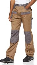 Pantalon de travail Delta Plus avec poches genoux - Mach2 - Marron clair / Oranje taille L.