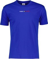 Tommy Jeans T-shirt - Modern Fit - Blauw - L