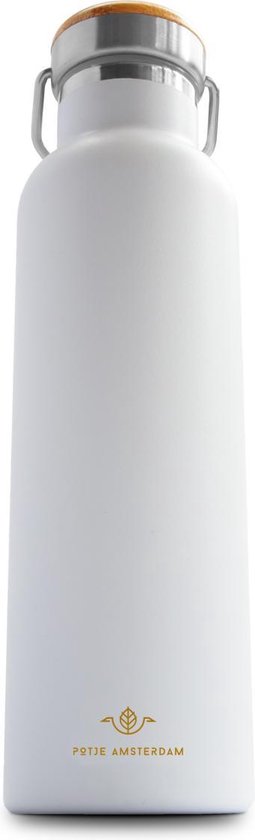 Pot Amsterdam Go 580 ML White - Bouteille Drink & Thermos | bol.com
